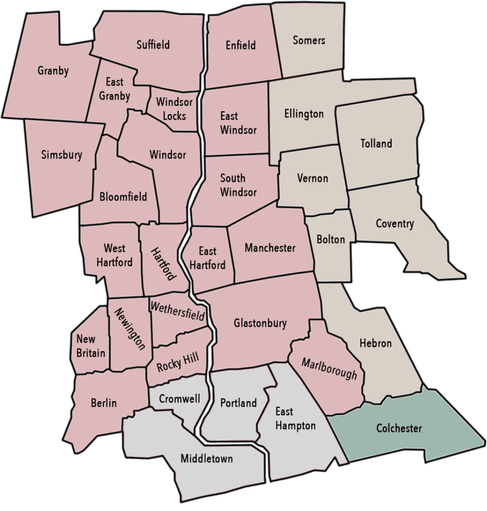 counties in ct